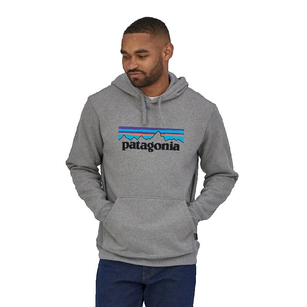 Sweatshirt Hommes Patagonia P6 Logo Uprisal gris 3/4