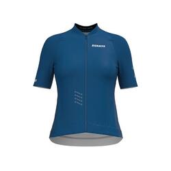Maillot Cyclisme Manches Courtes Femme - Icon Petrol Blue