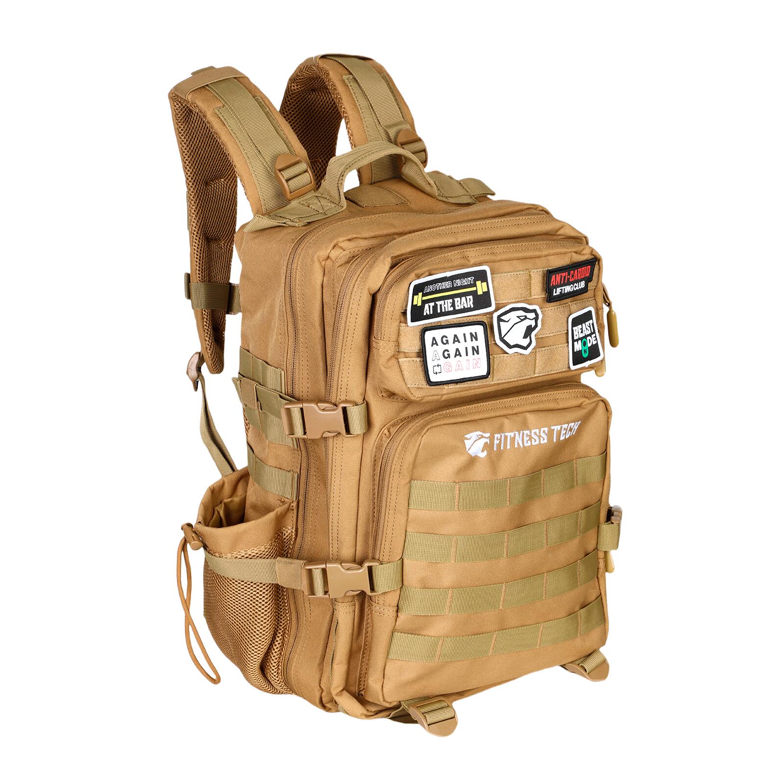 Mochila Táctica Tierra 45L con Sistema Molle Impermeable para Deporte y Viaje 2/7