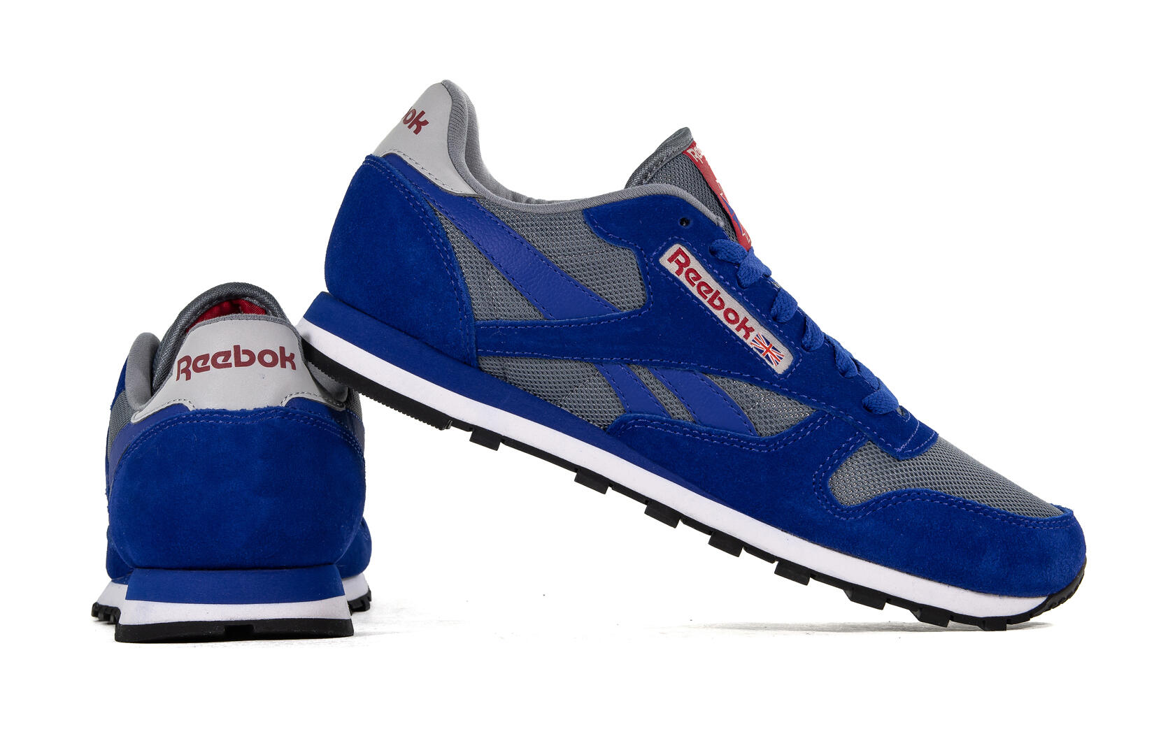 Buty na co dzień męskie REEBOK CLASSIC SPORT CLEAN skóra 3/4
