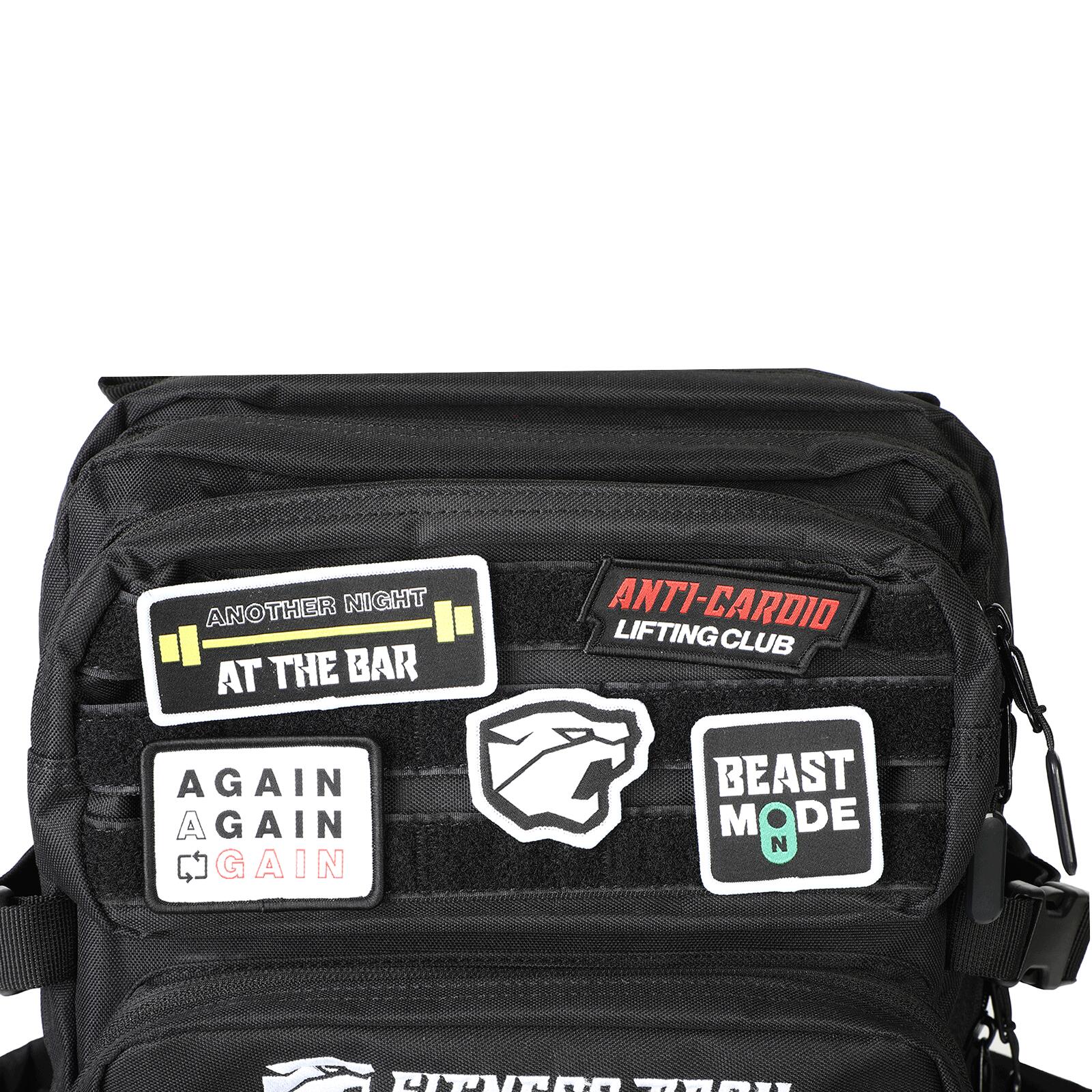 Sac à Dos Tactique Noir 45L Molle Étanche Sport et Voyage 4/7