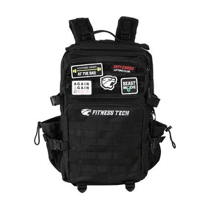 Sac à Dos Tactique Noir 45L Molle Étanche Sport et Voyage