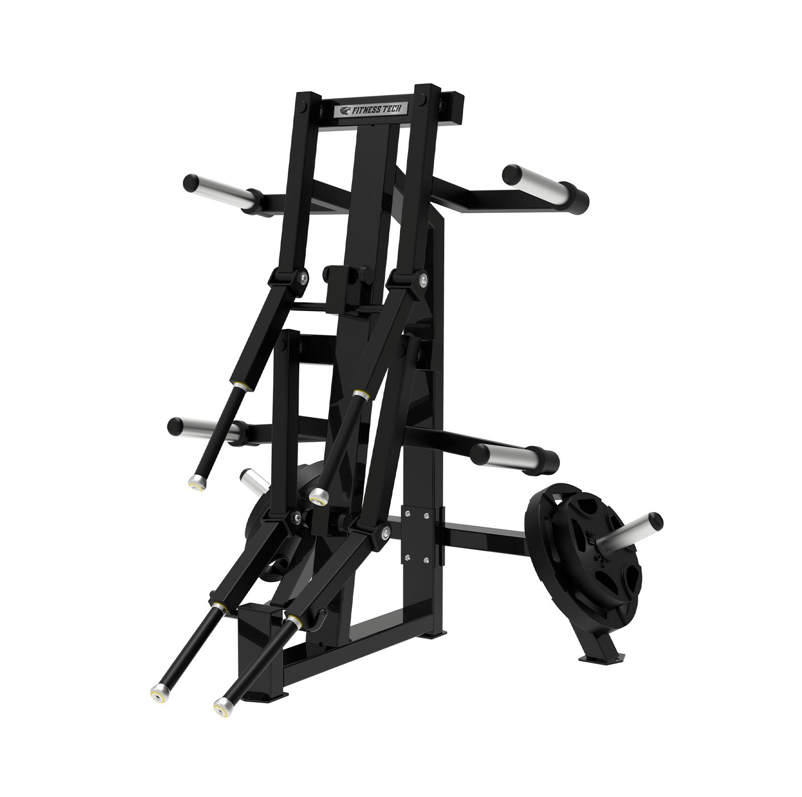 Máquina vuelo lateral Fitness Tech de pie/ Press de hombro-Palanca 2/7
