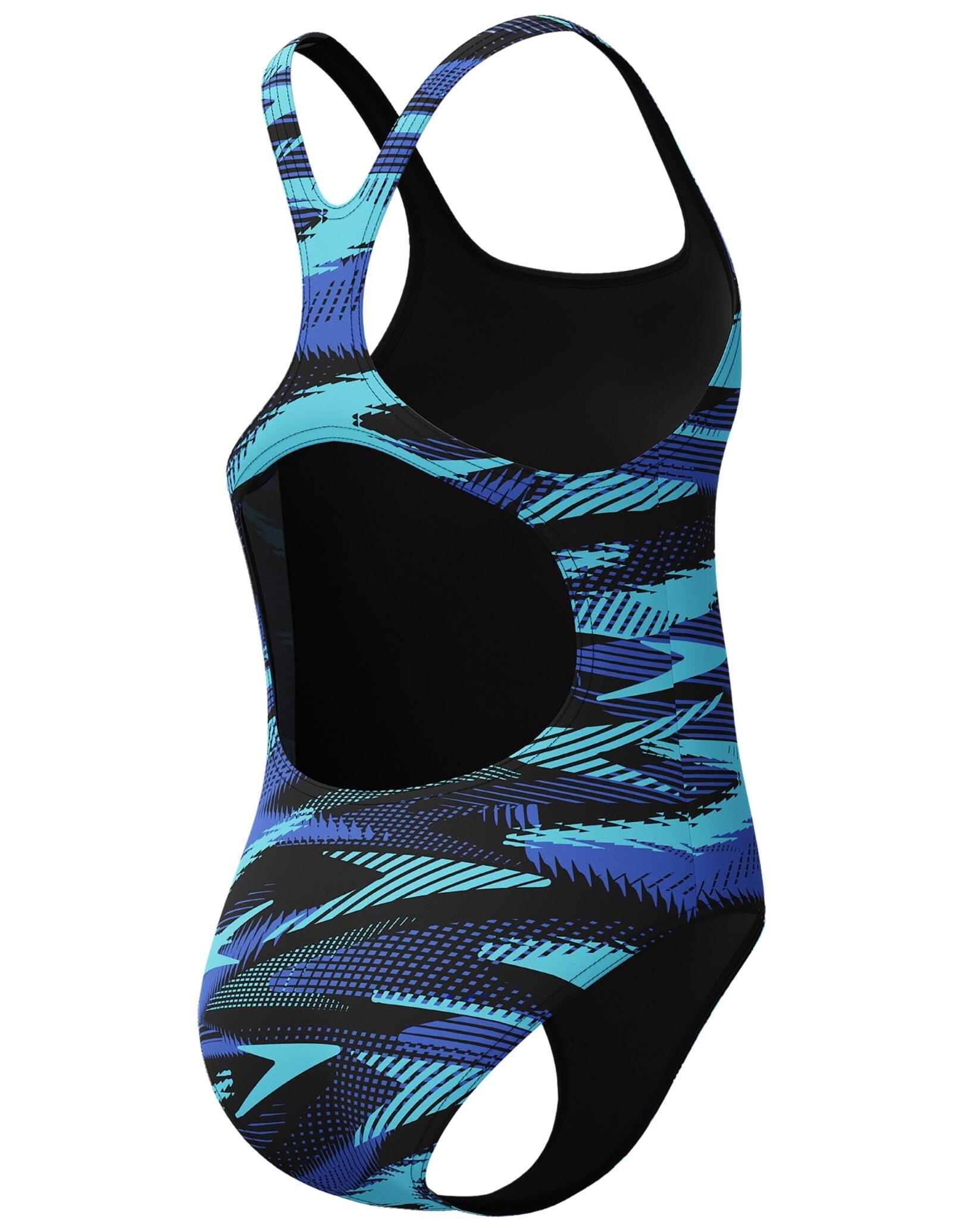 Speedo HyperBoom Allover Medalist eendelig badpak voor kinderen 3/5