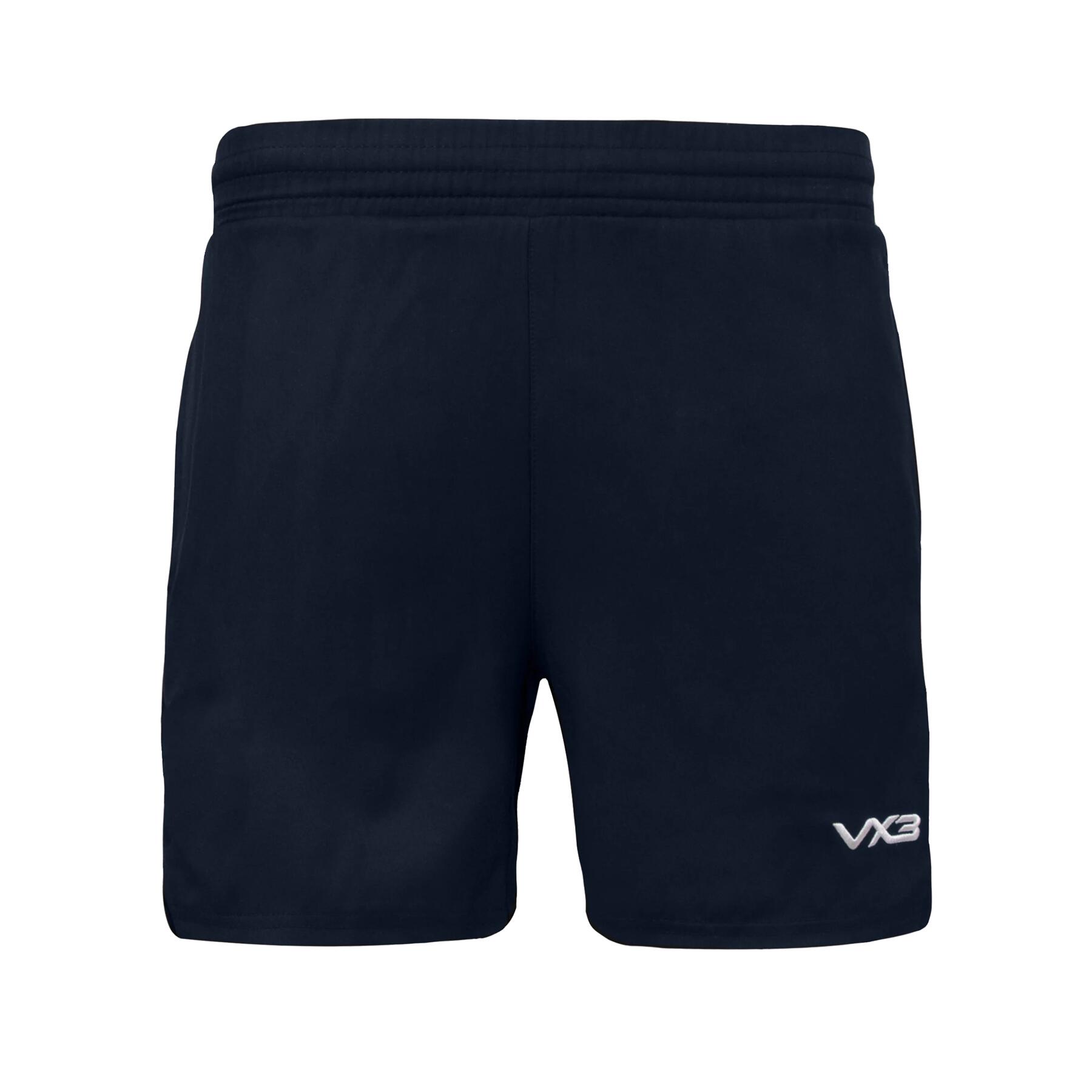 VX3 Kid's Sports Shorts Ludus Gym Rugby Navy Shorts 2/3