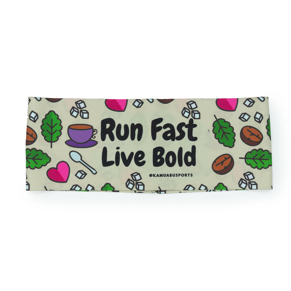 HEAD BAND RUNNING Elite COFFEE TIME - Sin Costuras 5/7