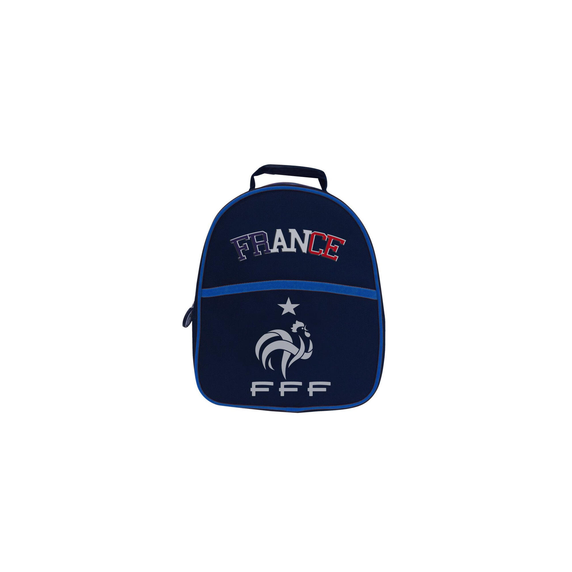 Fff - Sac À Dos Enfant - Bleu - Fédération Française De Football - 25 X 13 X 21 Cm - Sac De Sport - Bleu - 5 L - Decathlon