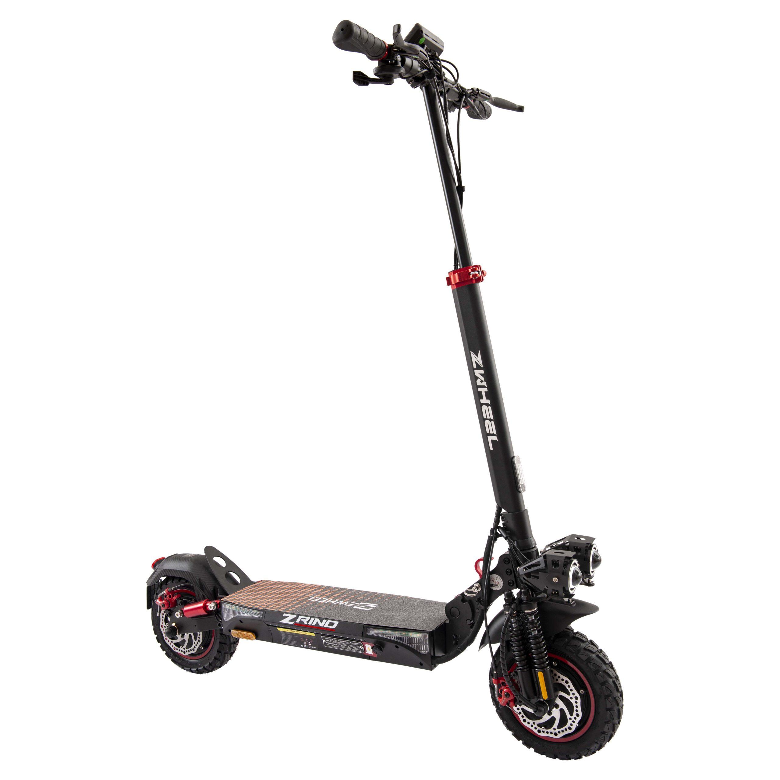 ZWHEEL Patinete eléctrico ZWheel ZRino Duo Max, 2000W, 20000mAh, 70km, negro