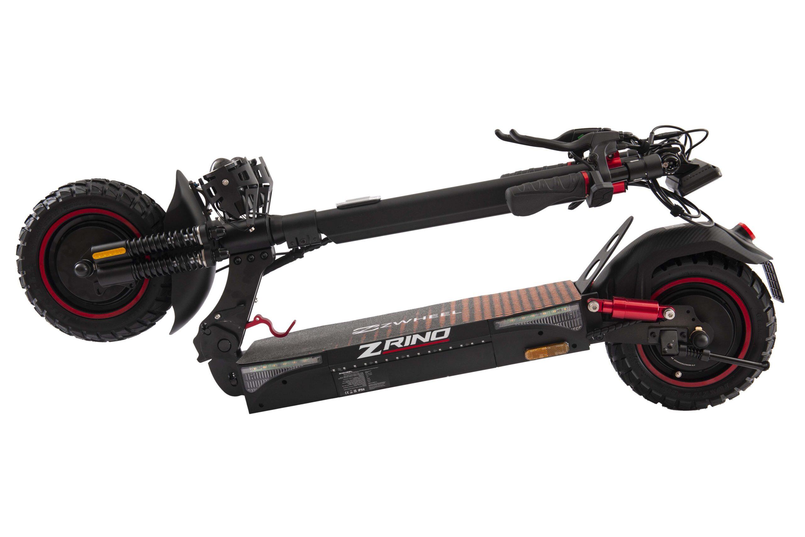 Patinete eléctrico ZWheel ZRino Duo Max, 2000W, 20000mAh, 70km, negro 2/6