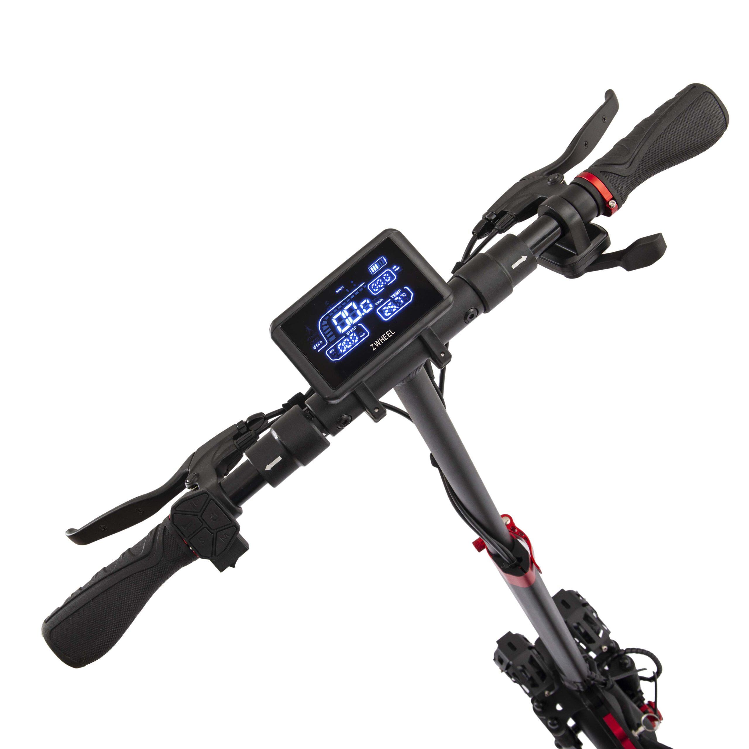 Patinete eléctrico ZWheel ZRino Duo Max, 2000W, 20000mAh, 70km, negro 5/6