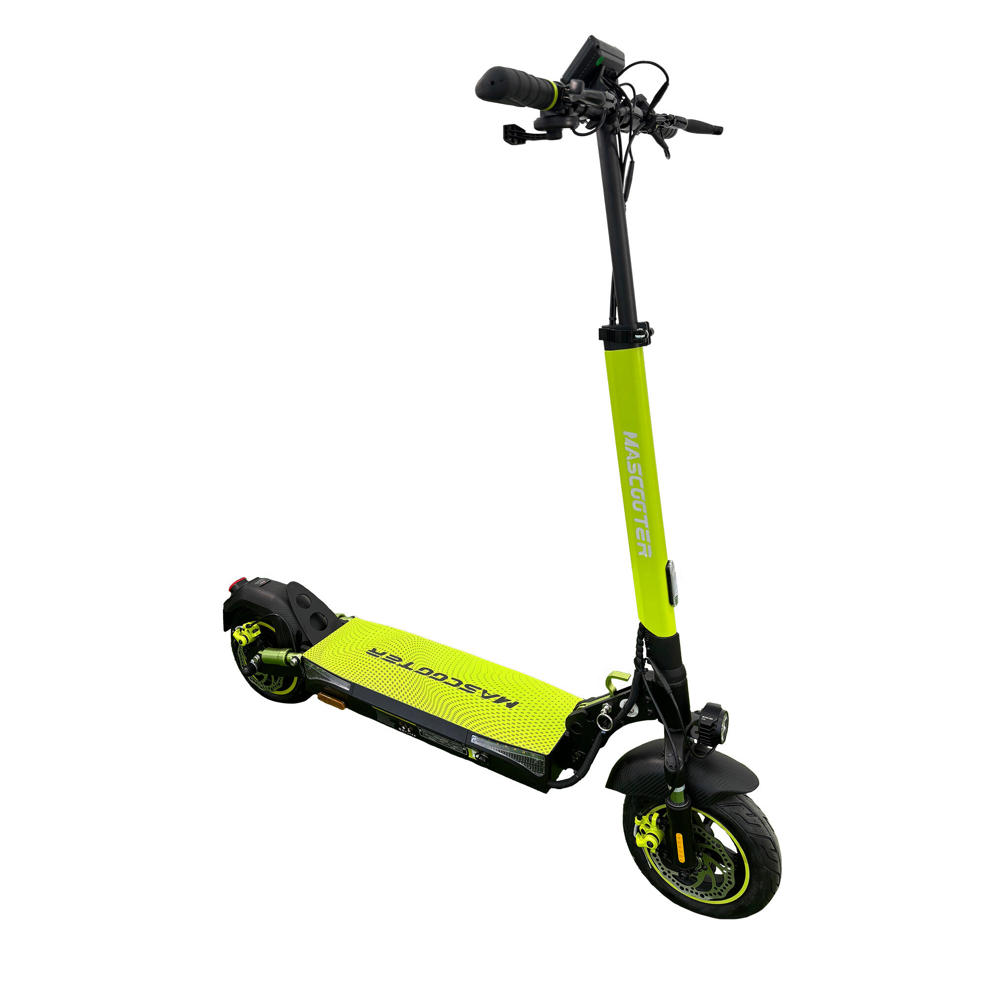 Trotinete elétrico Mascooter S4, 1200W, 7800mAh, 25km, amarelo&preto
