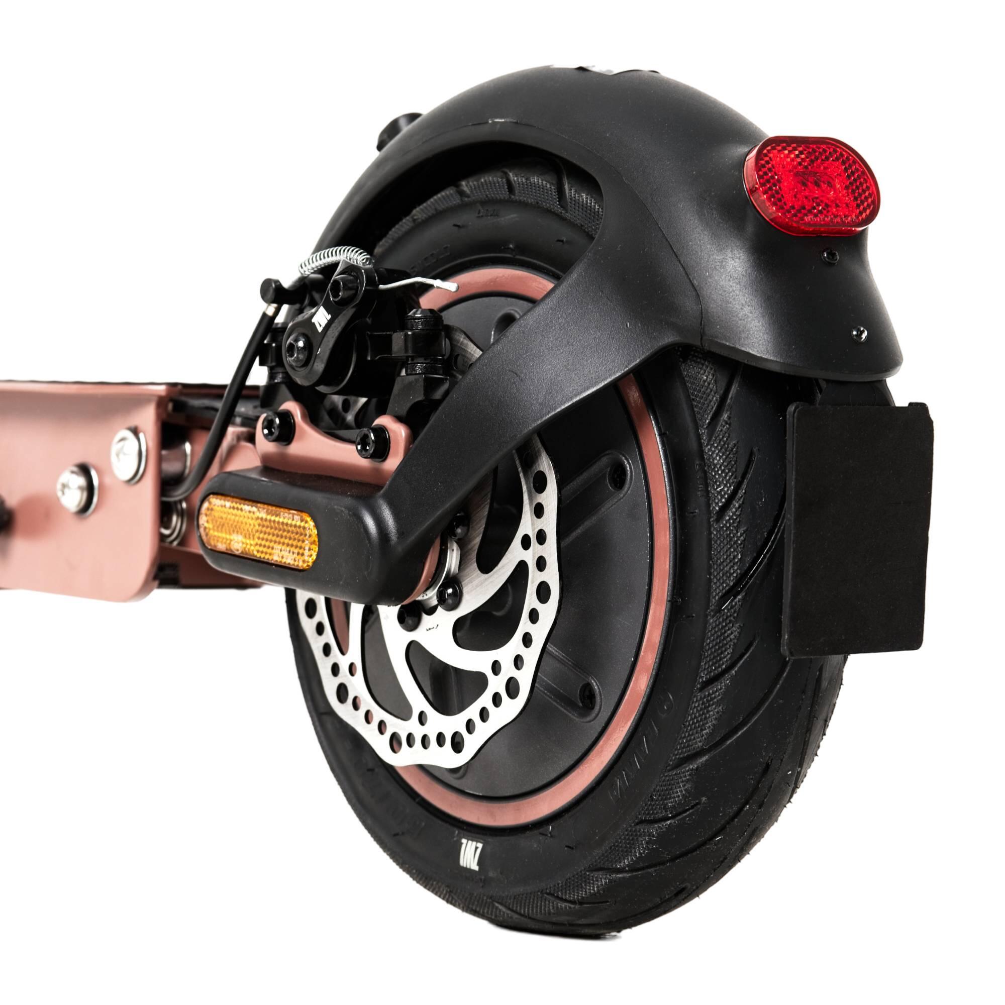 Trottinette électrique ZWHEEL ZFOX Plus 300-600W - Autonomie 35km, Régénération Au Freinage - Roues 10" Air, Freins Disque
