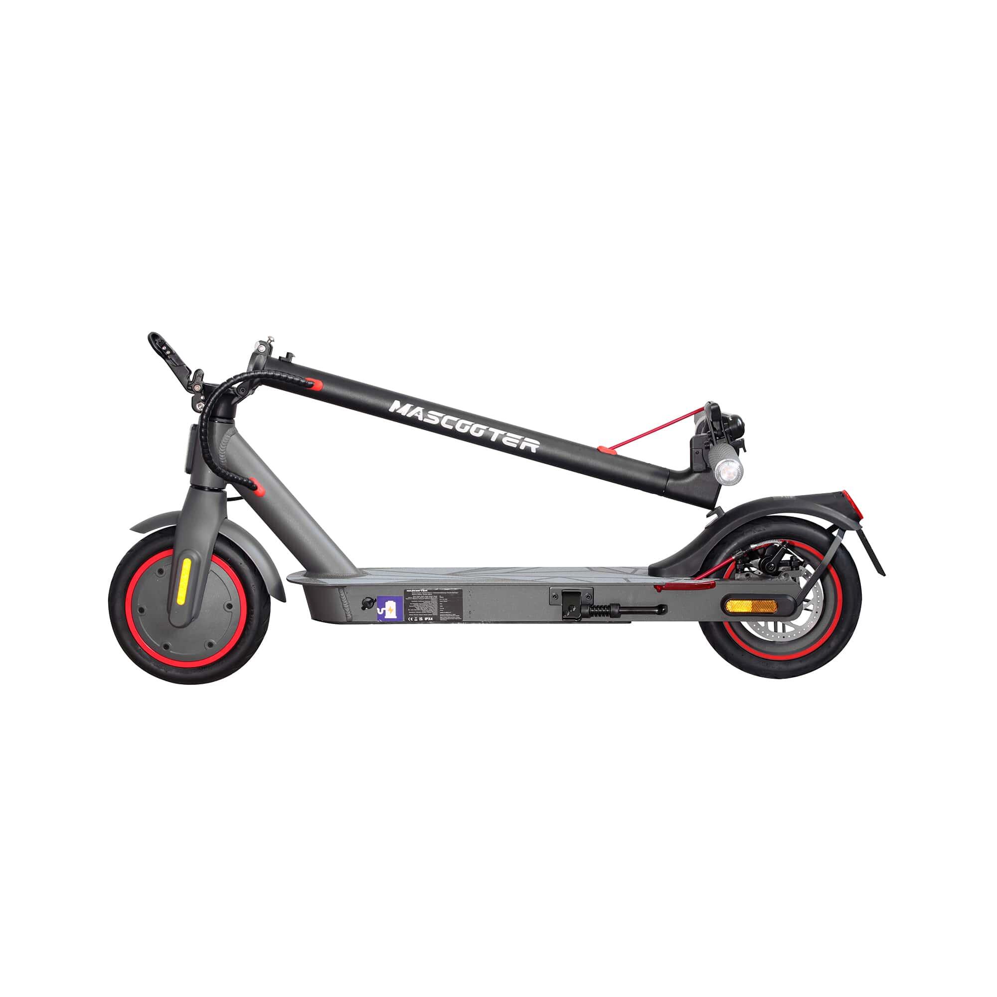 Trotinete elétrico Mascooter S1, 600W, 5200mAh, 20km, cinza escuro 4/8
