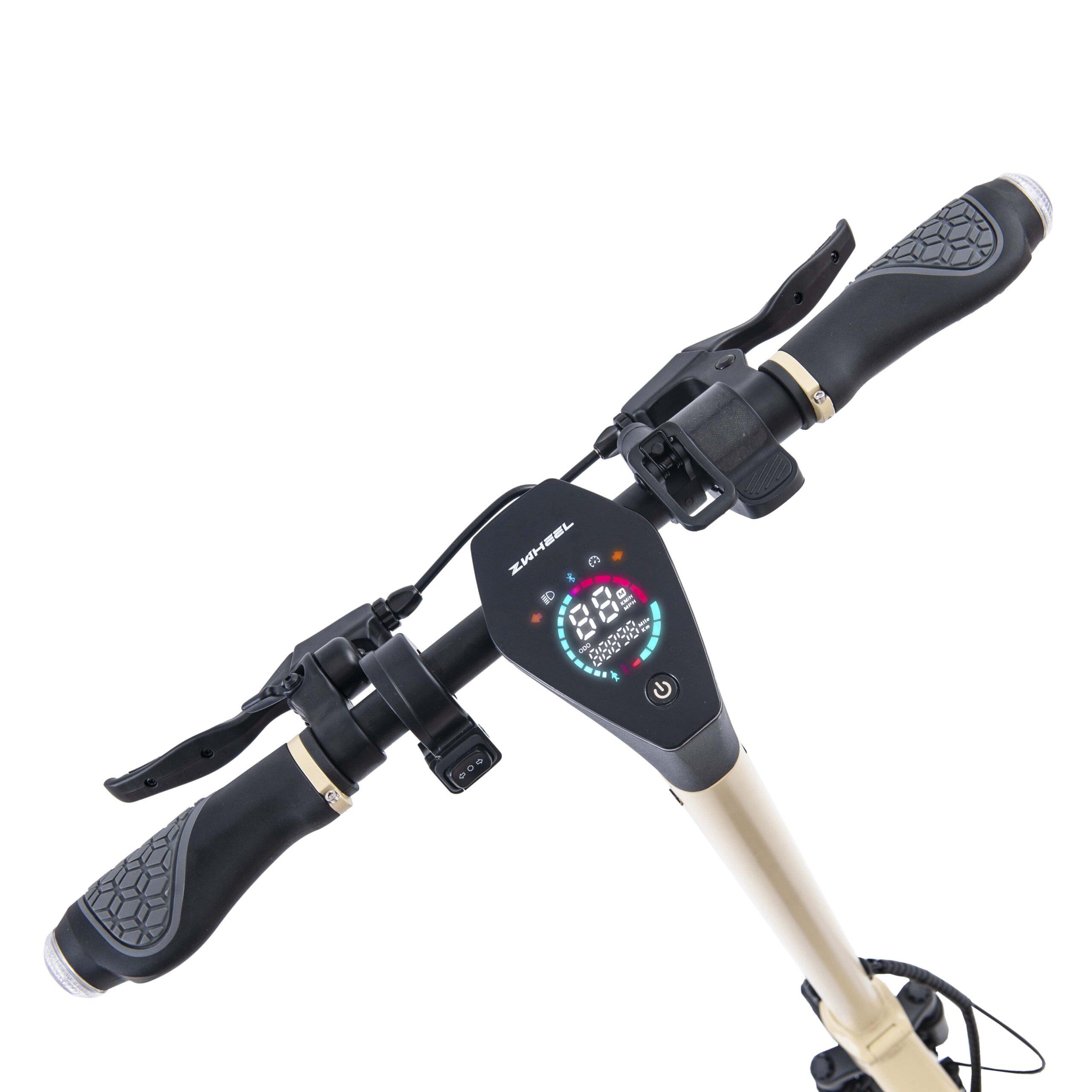 Patinete eléctrico ZWheel ZFox Max Autumn Rise, 800W, 15000mAh, 50km, gris 5/6