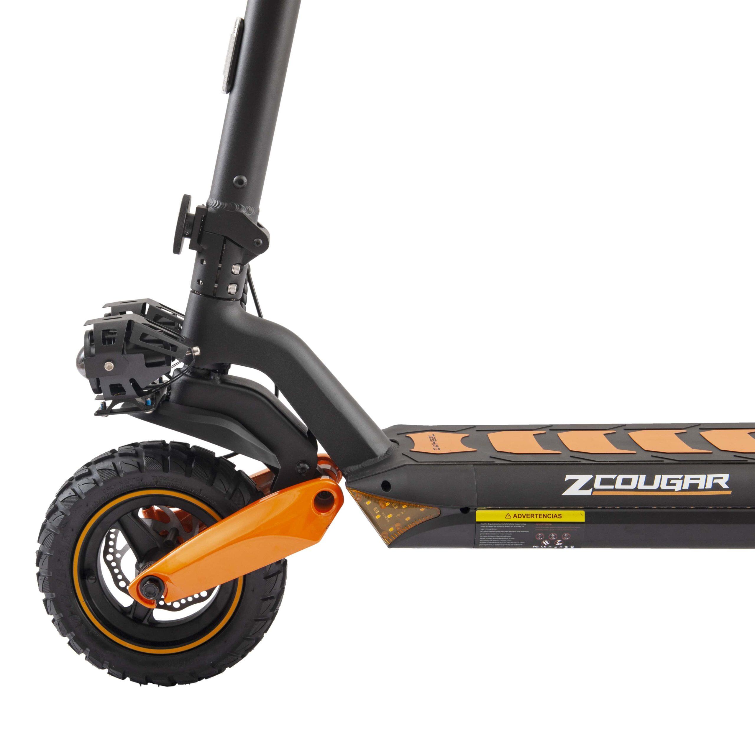 Patinete eléctrico ZWheel Zcougar Plus, 1600W, 20000mAh, 70km, negro 3/6