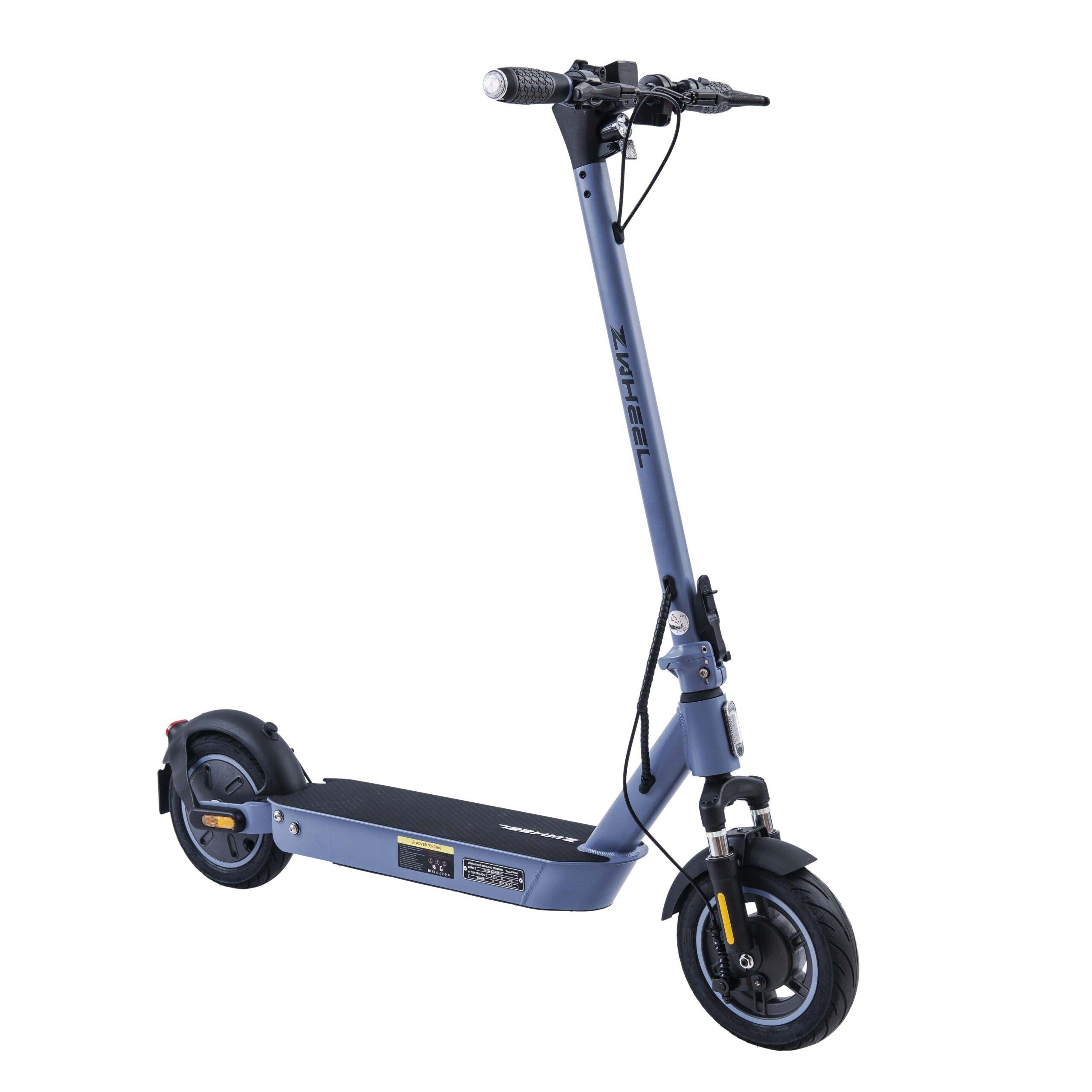 Trotinete elétrico ZWheel ZFox Max Sky City, 800W, 15000mAh, 50km, azul