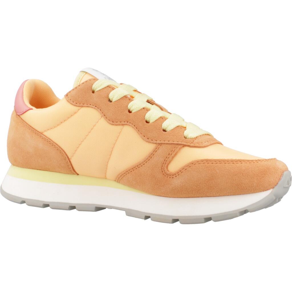 Baskets Sun68 Modèle Ally Solid Nylon Couleur Orange 5/5