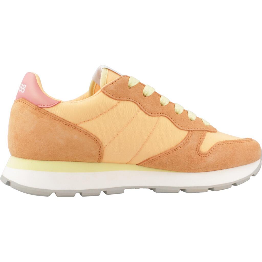 Baskets Sun68 Modèle Ally Solid Nylon Couleur Orange 4/5