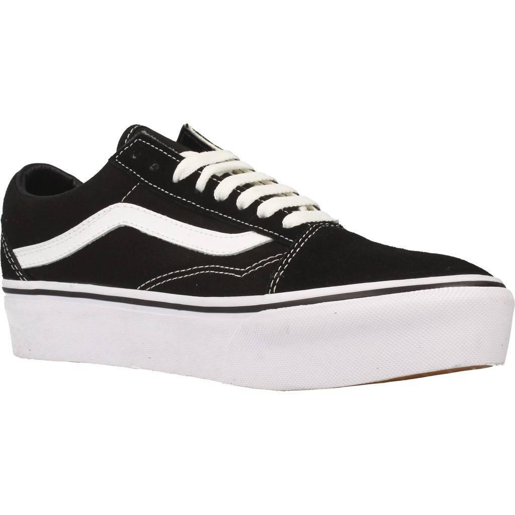 Sneakers Vans Model Old Skool Platform Kleur Zwart 5/5