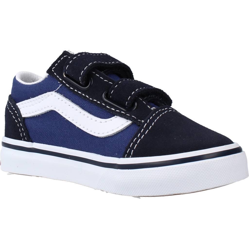Ténis Vans Modelo Old Skool V Cor Azul 5/5