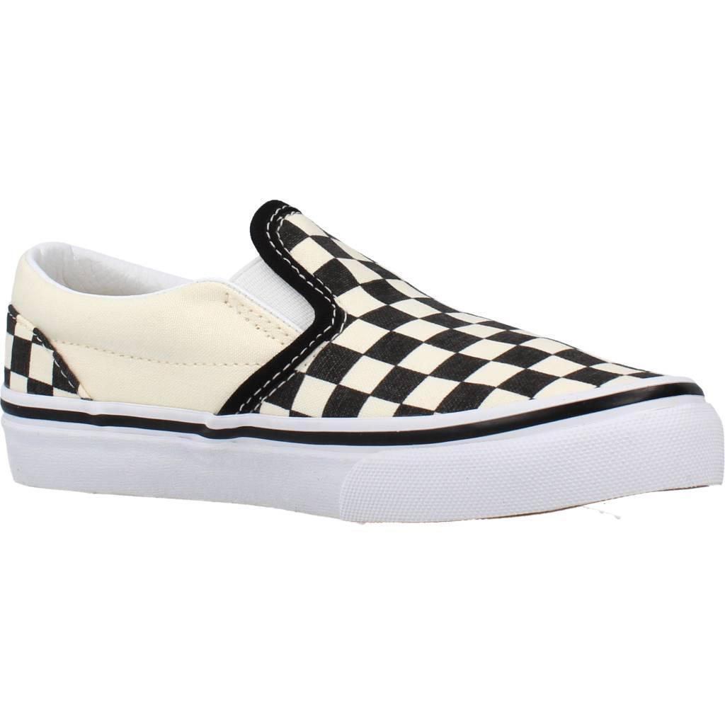 Baskets Vans Modèle Classic Slip-on Checkerboard Couleur Blanc 5/5