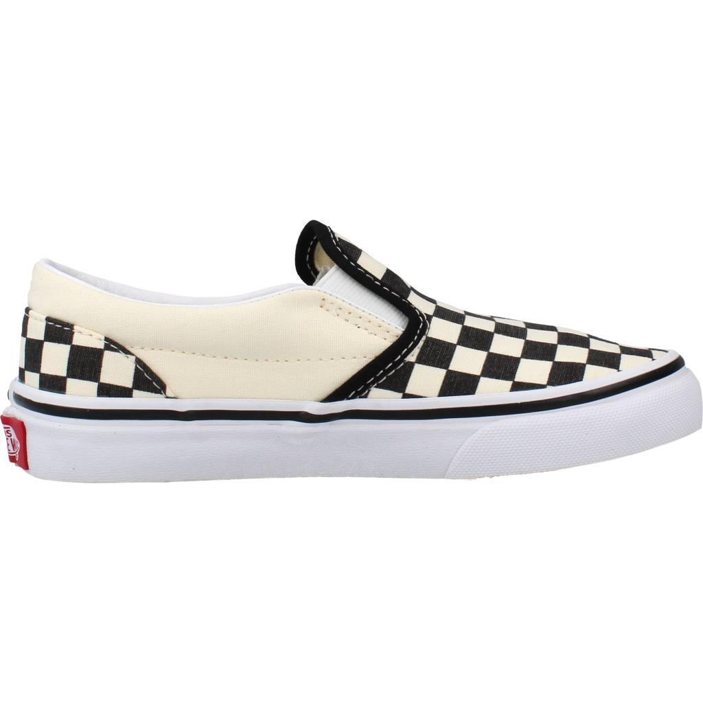 Baskets Vans Modèle Classic Slip-on Checkerboard Couleur Blanc 4/5