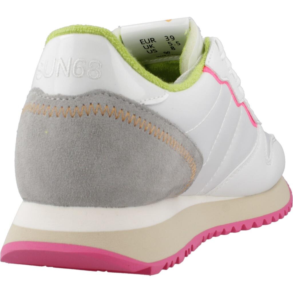 Ténis Sun68 Modelo Stargirl Fluo Details Cor Branco 3/5