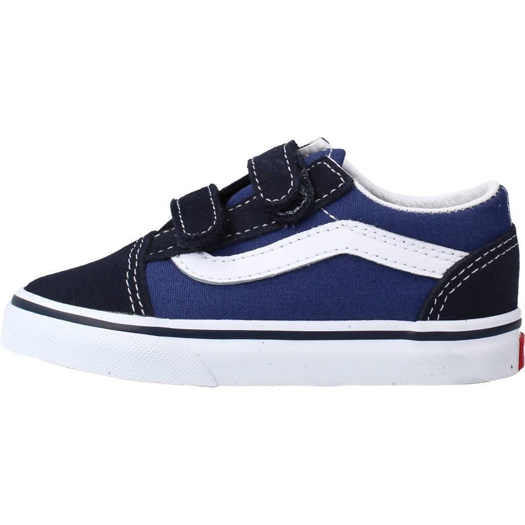 Ténis Vans Modelo Old Skool V Cor Azul 2/5