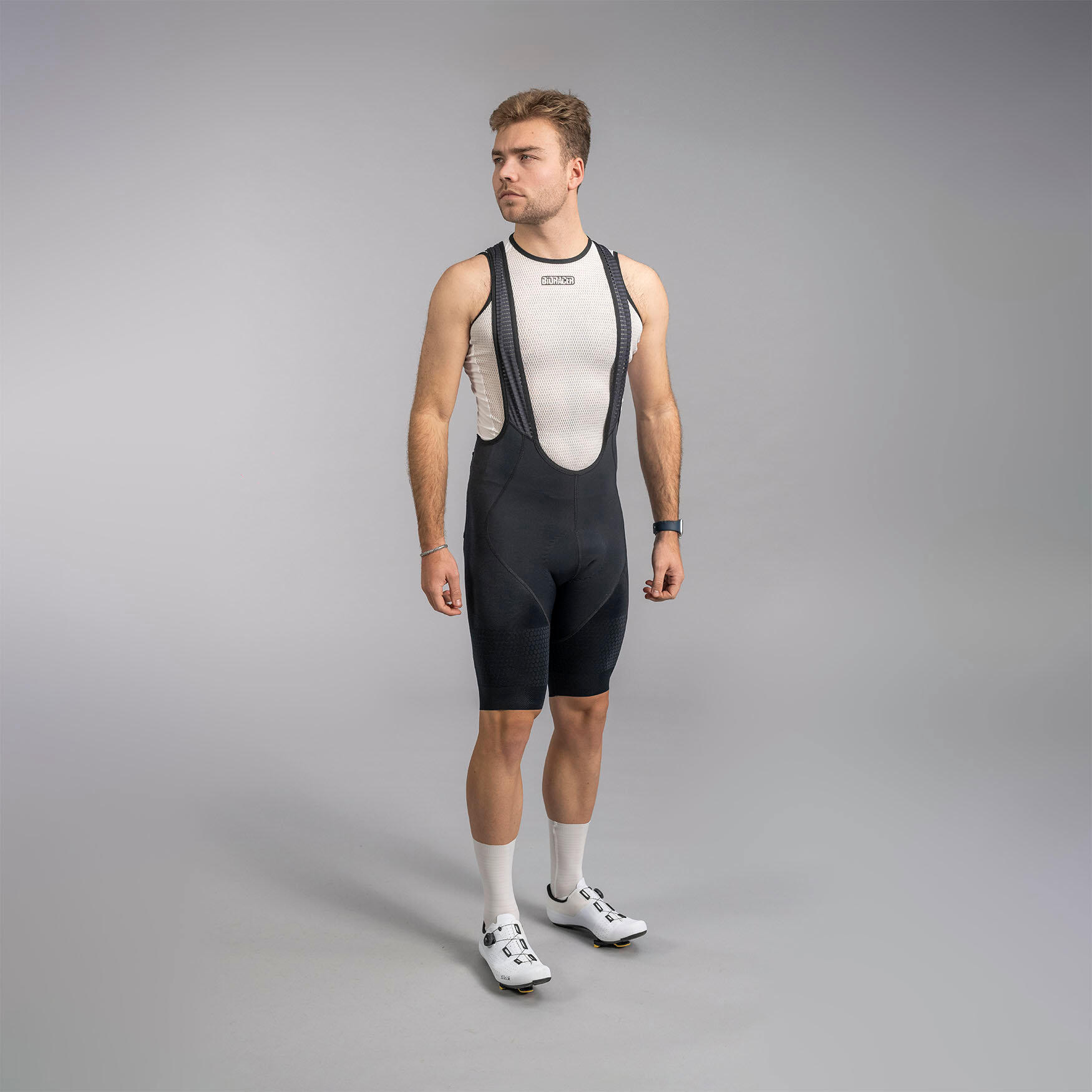 Culotte Ciclismo Verano Transpirable Hombre - Epic Negro 6/7