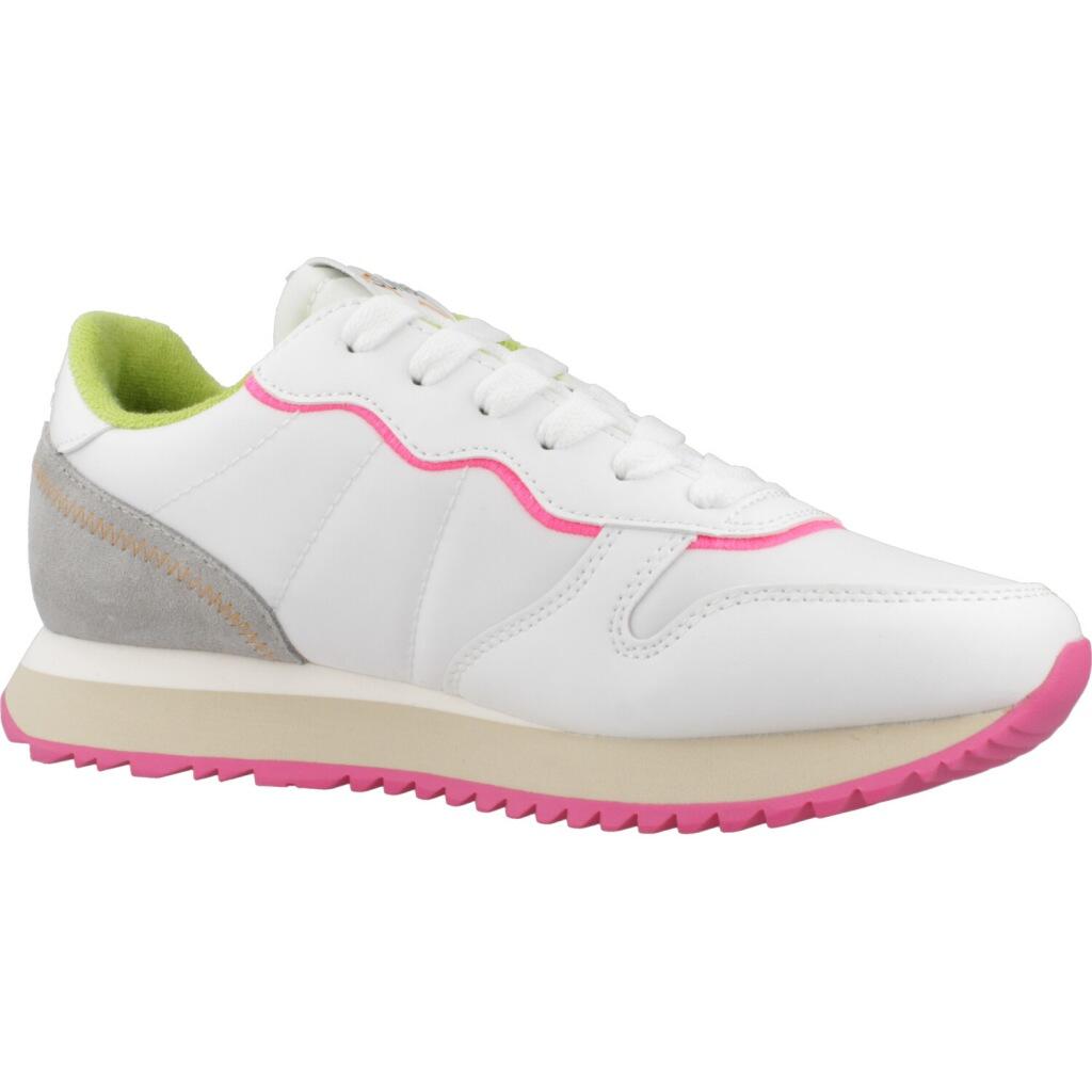 Ténis Sun68 Modelo Stargirl Fluo Details Cor Branco 5/5