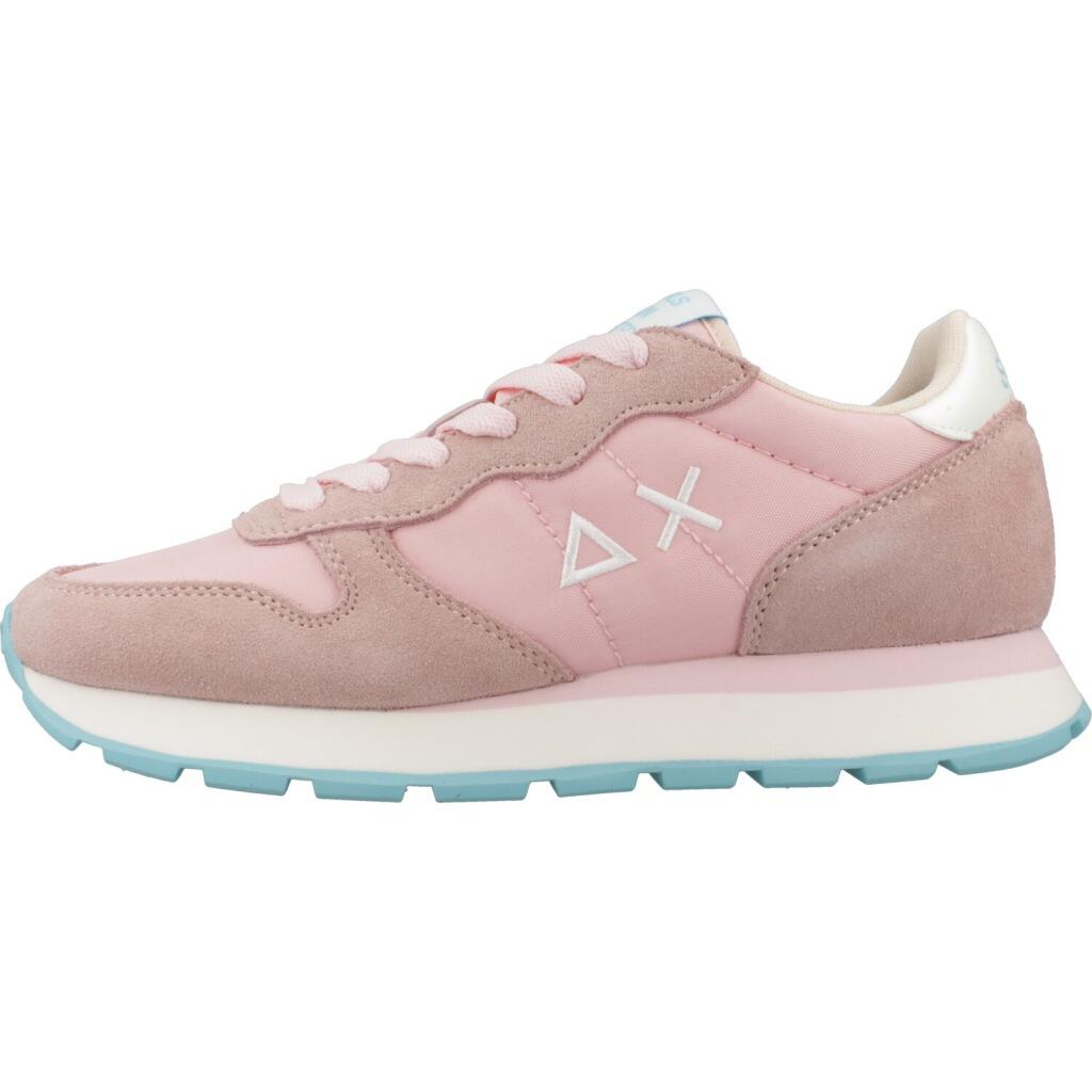 Baskets Sun68 Modèle Ally Solid Nylon Couleur Rose 2/5
