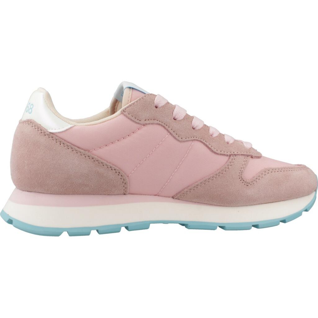 Baskets Sun68 Modèle Ally Solid Nylon Couleur Rose 4/5