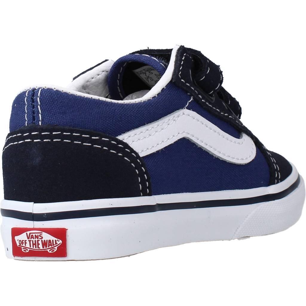 Ténis Vans Modelo Old Skool V Cor Azul 3/5