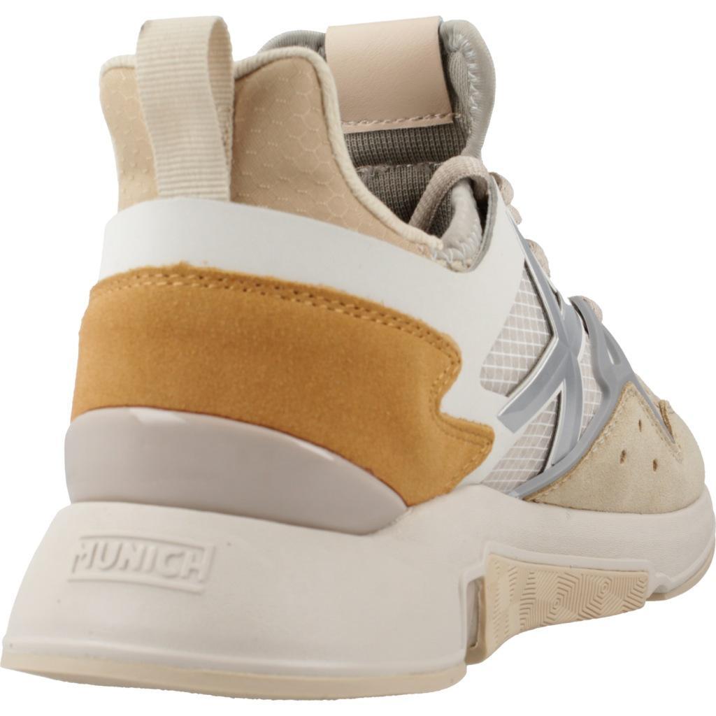 Baskets Munich Modèle Clik Women 79 Couleur Beige 3/5