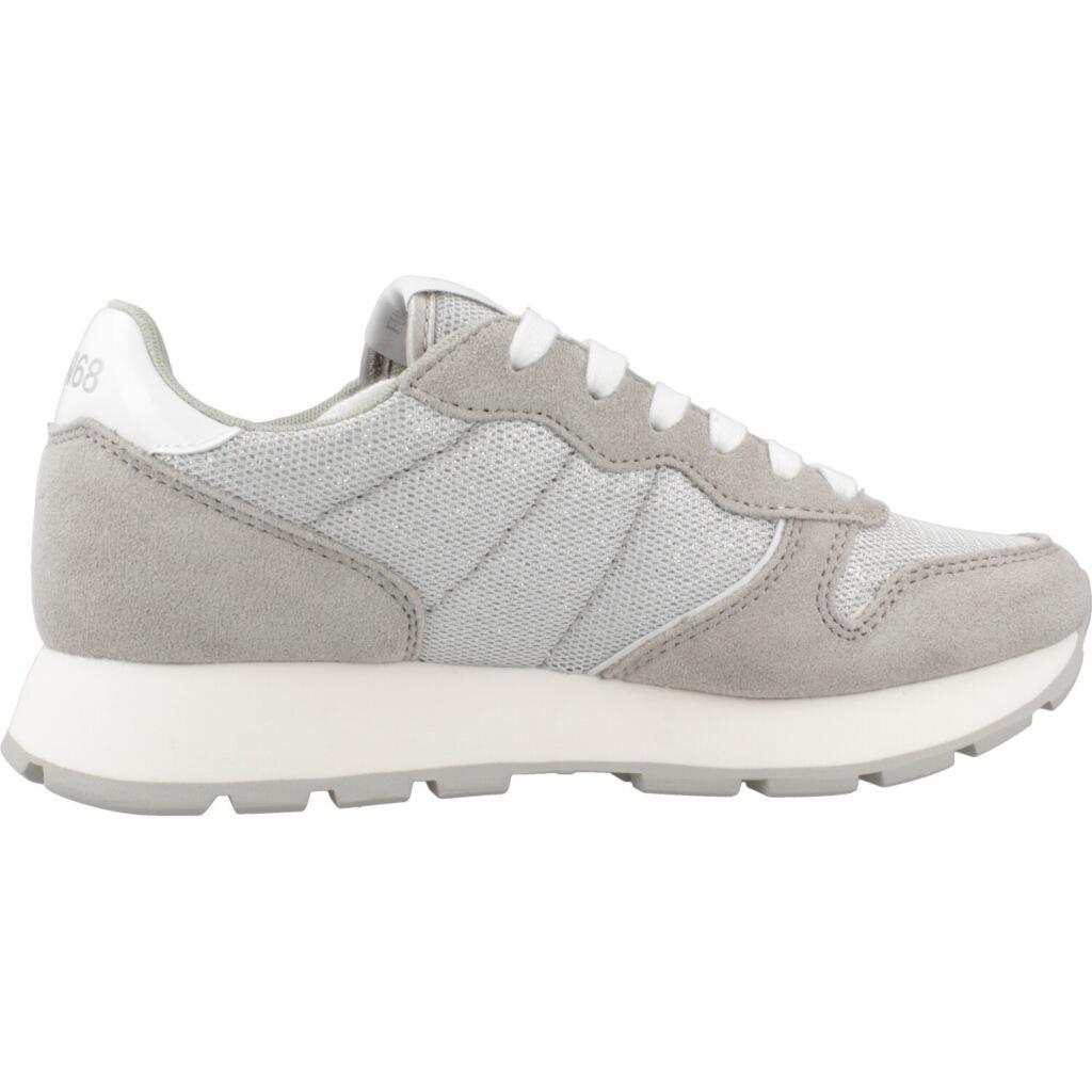 Scarpe Da Ginnastica Sun68 Modello Ally Glitter Colore Argentato 4/5