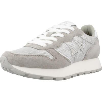 Sneakers sun68 model ally glitter kleur zilver