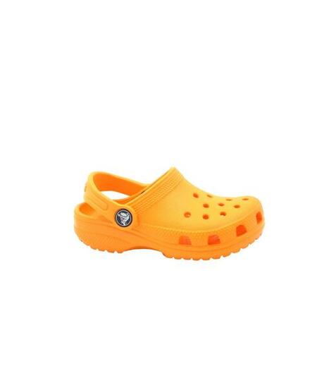 Chanclas Niño Crocs Classic Clog T Naranja