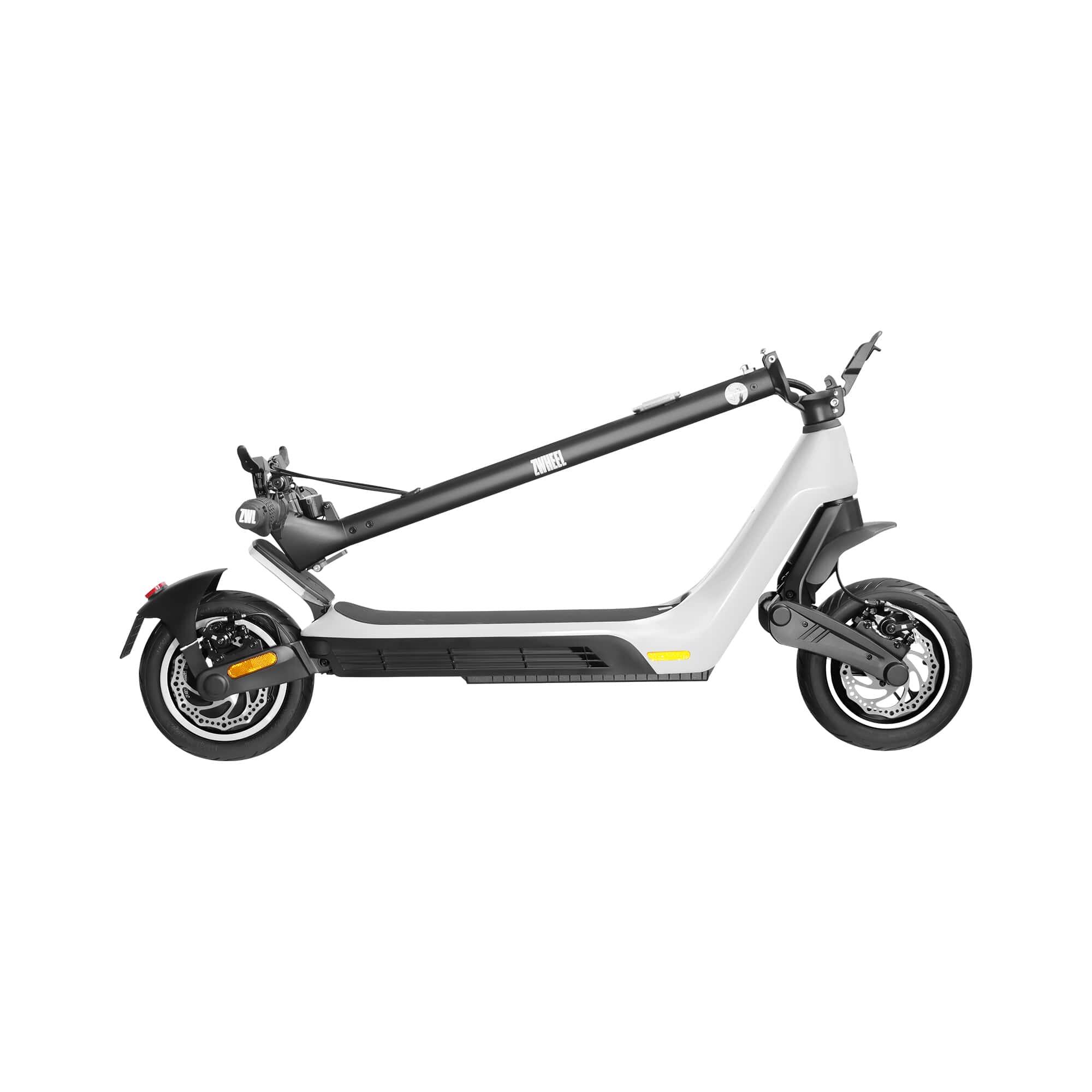 Patinete eléctrico ZWheel ZLion Pro White Satin, 1200W, 12500mAh, 45km, blanco 2/6