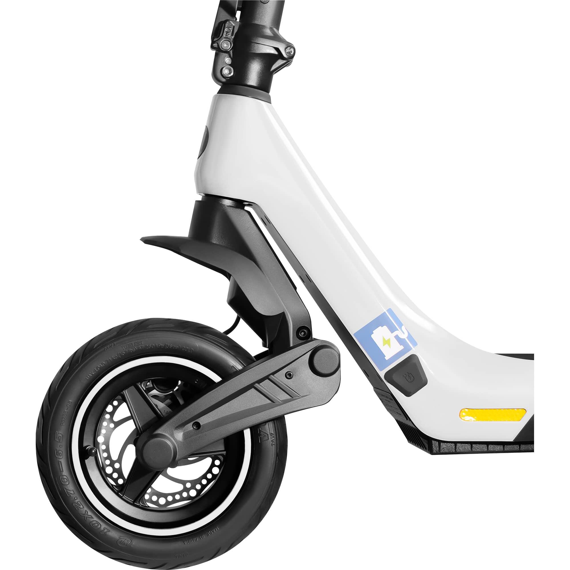 Patinete eléctrico ZWheel ZLion Pro White Satin, 1200W, 12500mAh, 45km, blanco 3/6