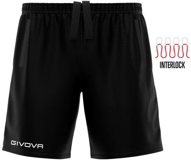 Givova Sportshorts mit Taschen Schwarz 2XS - Komfort und Stil 5/5