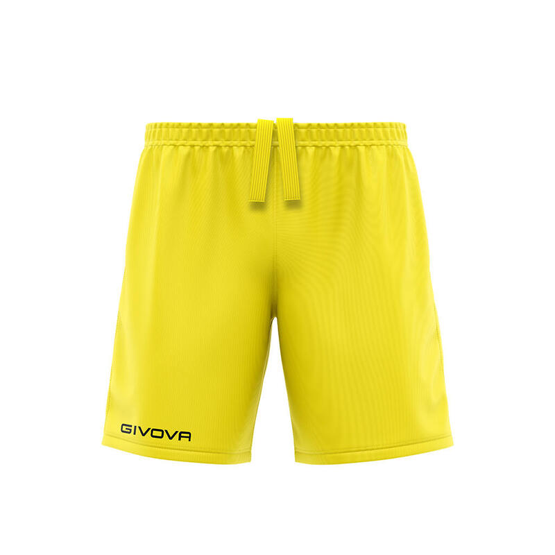 Givova Yellow Sport Shorts Capo - respirant et léger