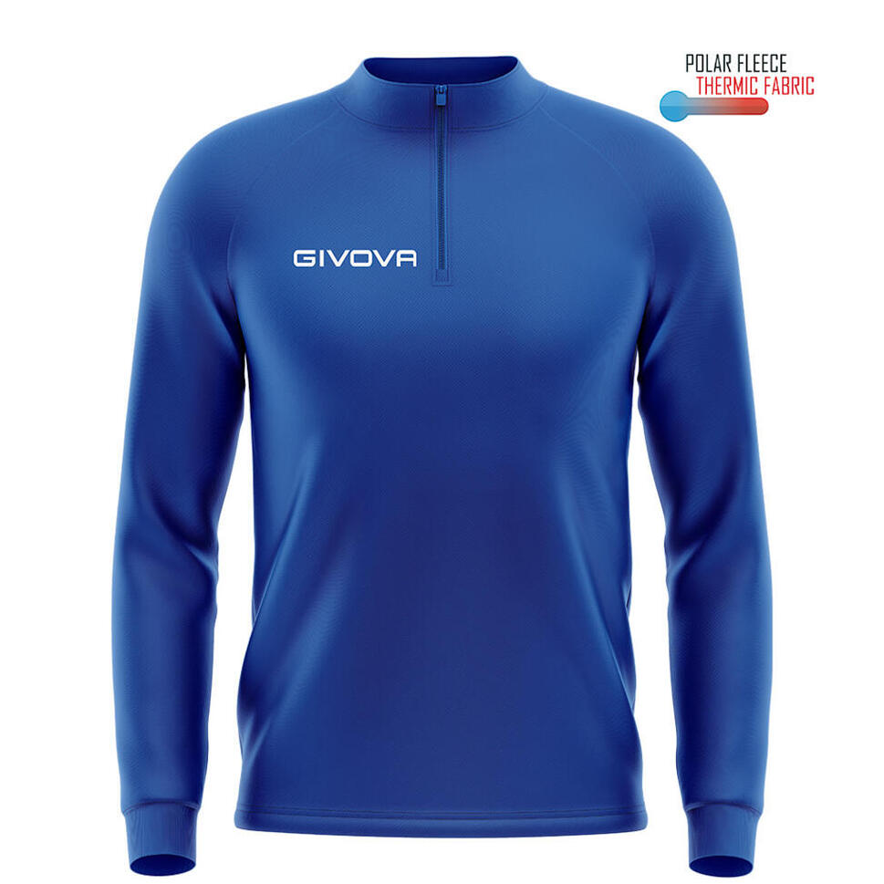 Bluza piłkarska dla dorosłych Givova Maglia Tecnica niebieska