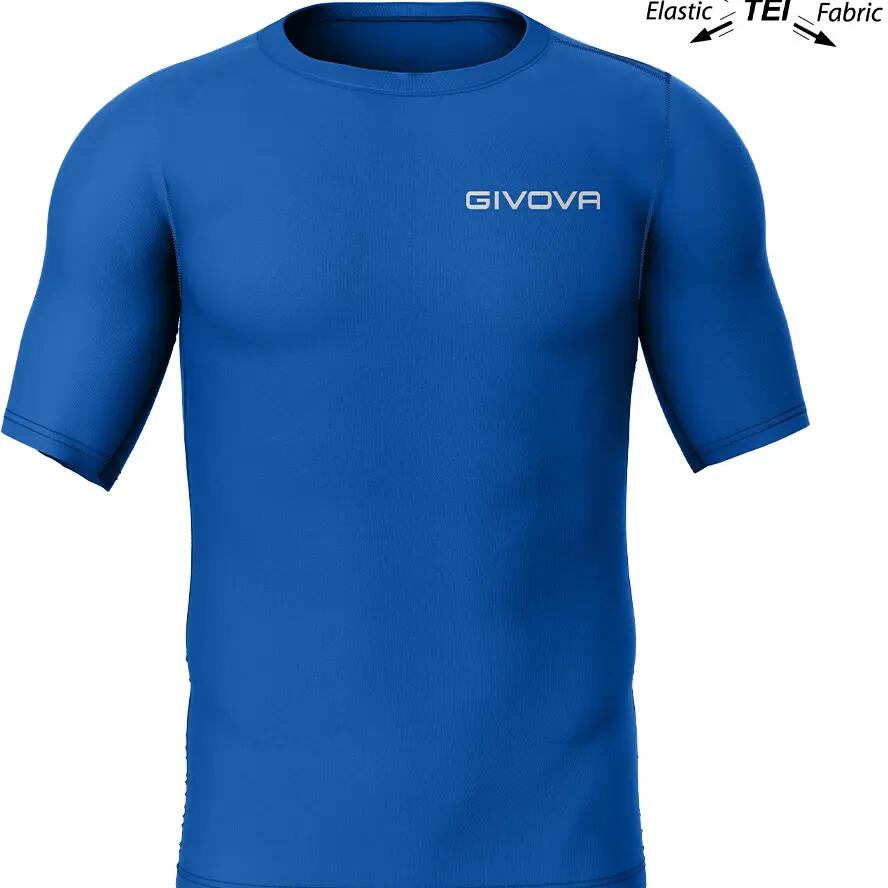 Heren sport-T-shirt Givova Corpus 2 Blauw