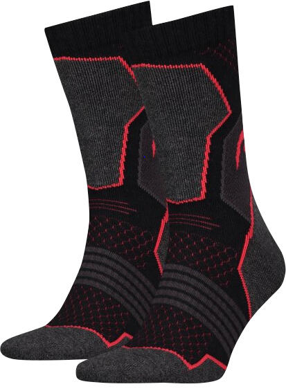 Oddychające unisex skarpetki trekkingowe 2-pak 35-38