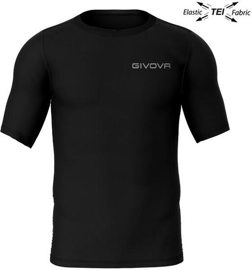 T-shirt de sport homme Givova Corpus 2 noir