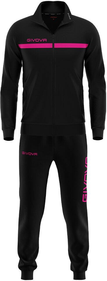 Survêtement Full Zip Homme - Givova noir, rose 5/5