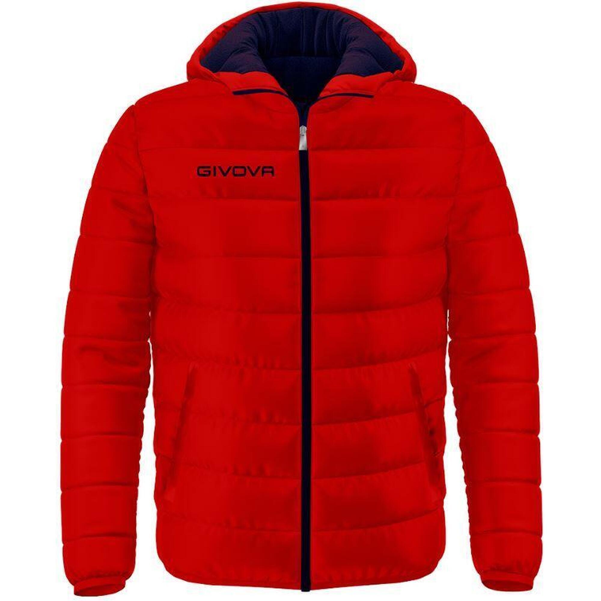 Giubbini uomo givova rosso/blu