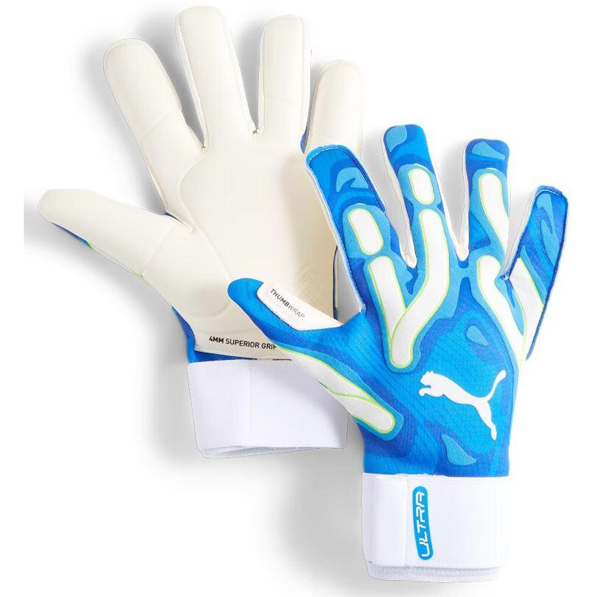 PUMA Ultra Ultimate Hybrid Bramkarz Rękawica Blue-White 10