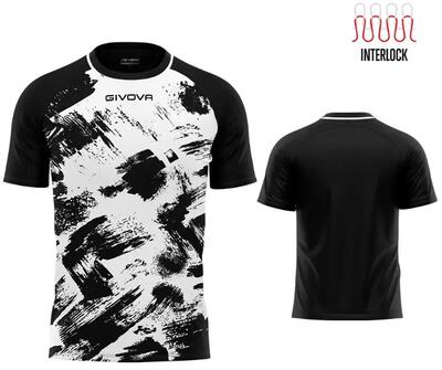 T-shirt uomo givova turchese/blu