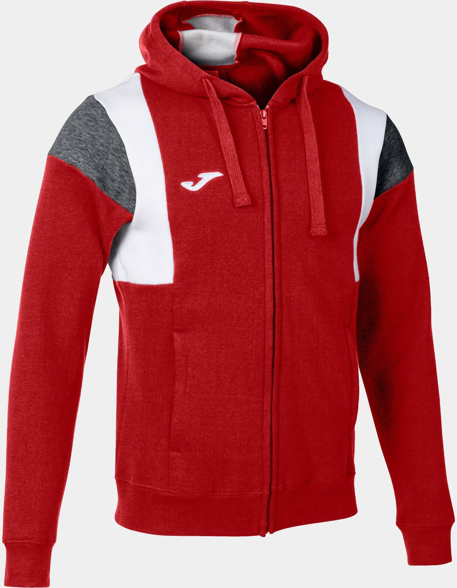 Casaco Com Capuz Futebol Homem Joma Confort III Vermelho 5/5